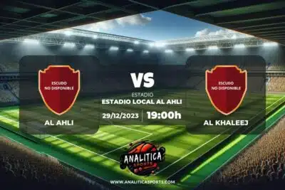 Pronóstico Al Ahli – Al Khaleej | Liga Profesional Saudí (29/12/2023)