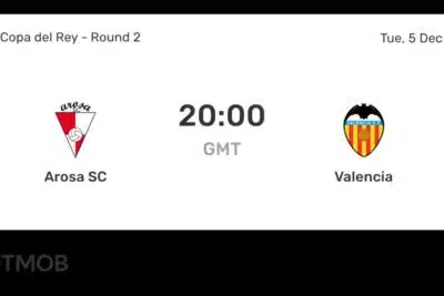 Arosa SC – Valencia 05/12/2023