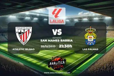 Pronóstico Athletic Bilbao – Las Palmas | LaLiga EA Sports (20/12/2023)
