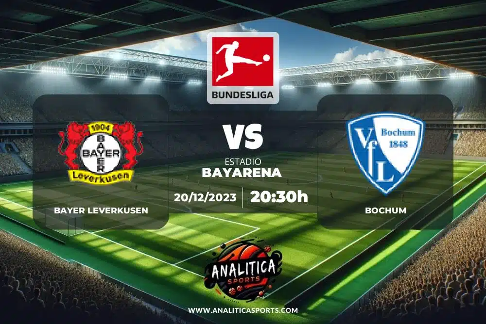 Pronóstico Bayer Leverkusen – Bochum | Bundesliga (20/12/2023)