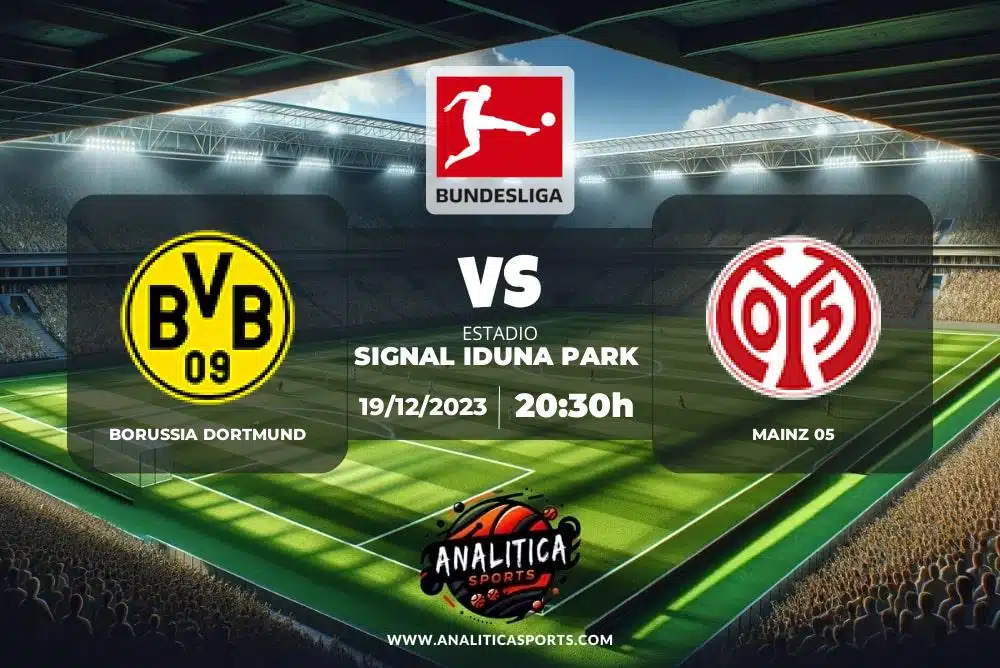 Pronóstico Borussia Dortmund – Mainz 05 | Bundesliga (19/12/2023)