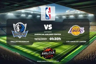 Pronóstico Dallas Mavericks – Los Angeles Lakers | NBA (13/12/2023)