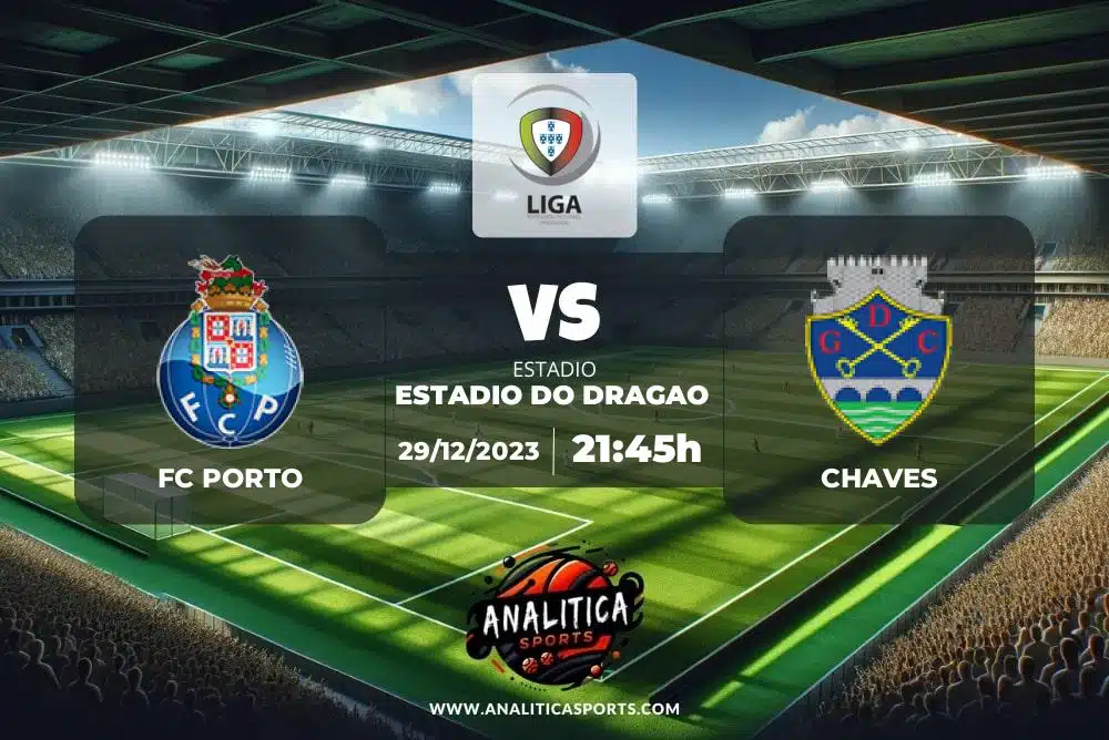 Pronóstico FC Porto – Chaves | Liga Portugal (29/12/2023)
