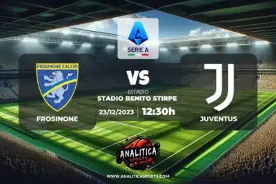 Pronóstico Frosinone – Juventus | Serie A (23/12/2023)
