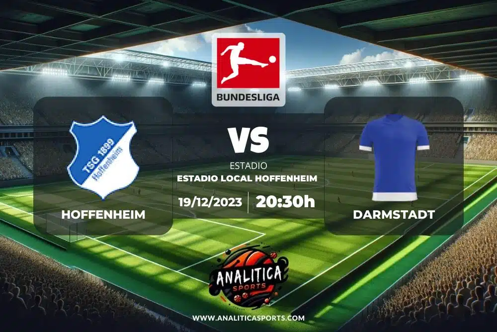 Pronóstico Hoffenheim – Darmstadt | Bundesliga (19/12/2023)