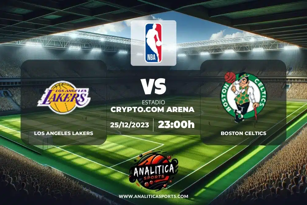 Pronóstico Los Angeles Lakers – Boston Celtics | NBA (25/12/2023)