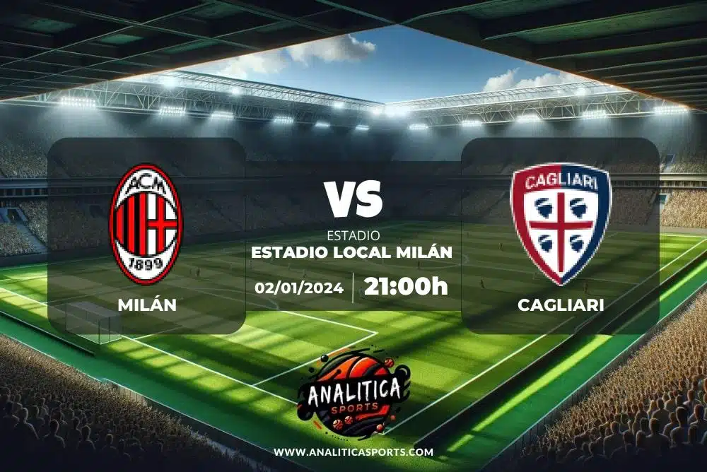 Pronóstico Milán – Cagliari | Coppa Italia (02/01/2024)