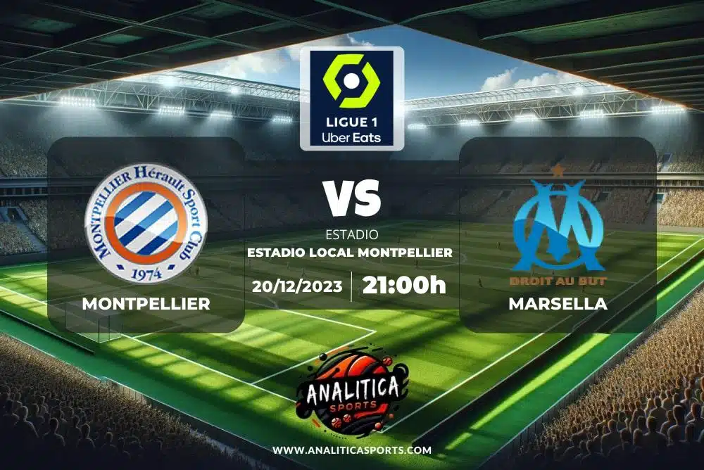 Pronóstico Montpellier – Marsella | Ligue 1 (20/12/2023)