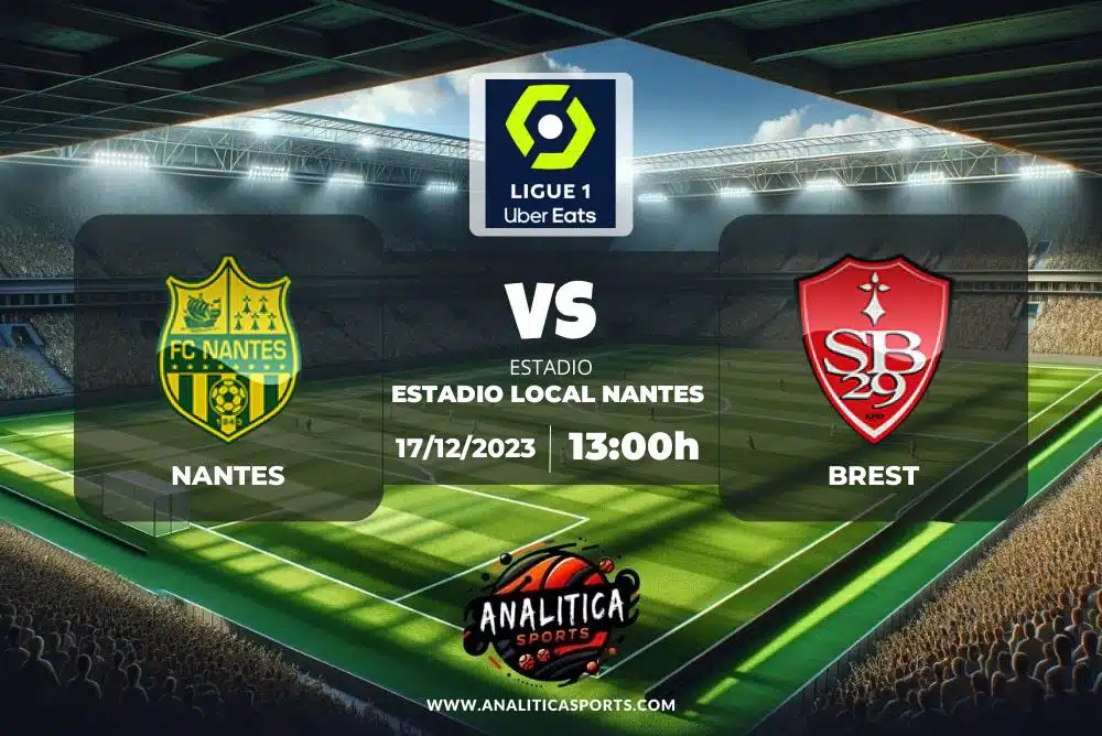 Pronóstico Nantes – Brest | Ligue 1 (17/12/2023)