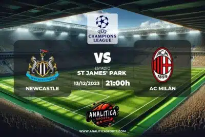 Pronóstico Newcastle – AC Milán | Champions League (13/12/2023)
