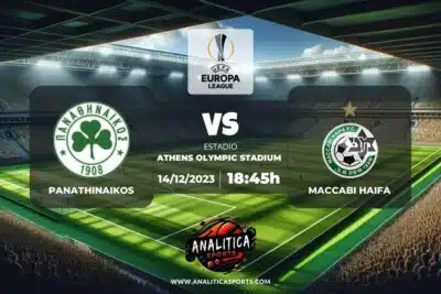 Pronóstico Panathinaikos – Maccabi Haifa | Europa League (14/12/2023)