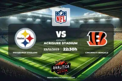 Pronóstico Pittsburgh Steelers – Cincinnati Bengals | NFL (23/12/2023)
