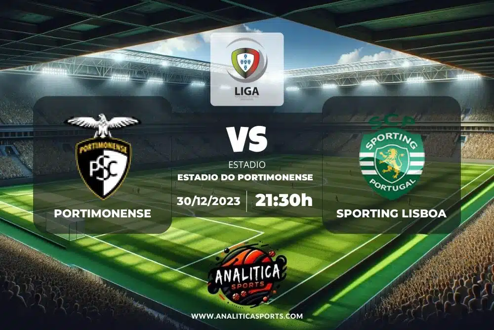 Pronóstico Portimonense – Sporting Lisboa | Liga Portugal (30/12/2023)