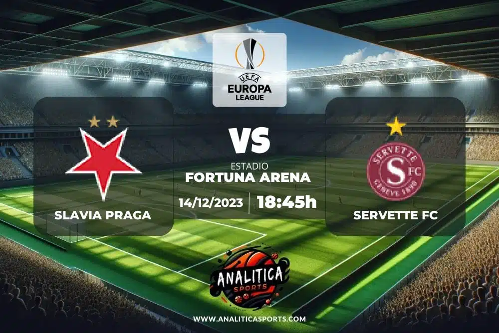 Pronóstico Slavia Praga – Servette FC | Europa League (14/12/2023)