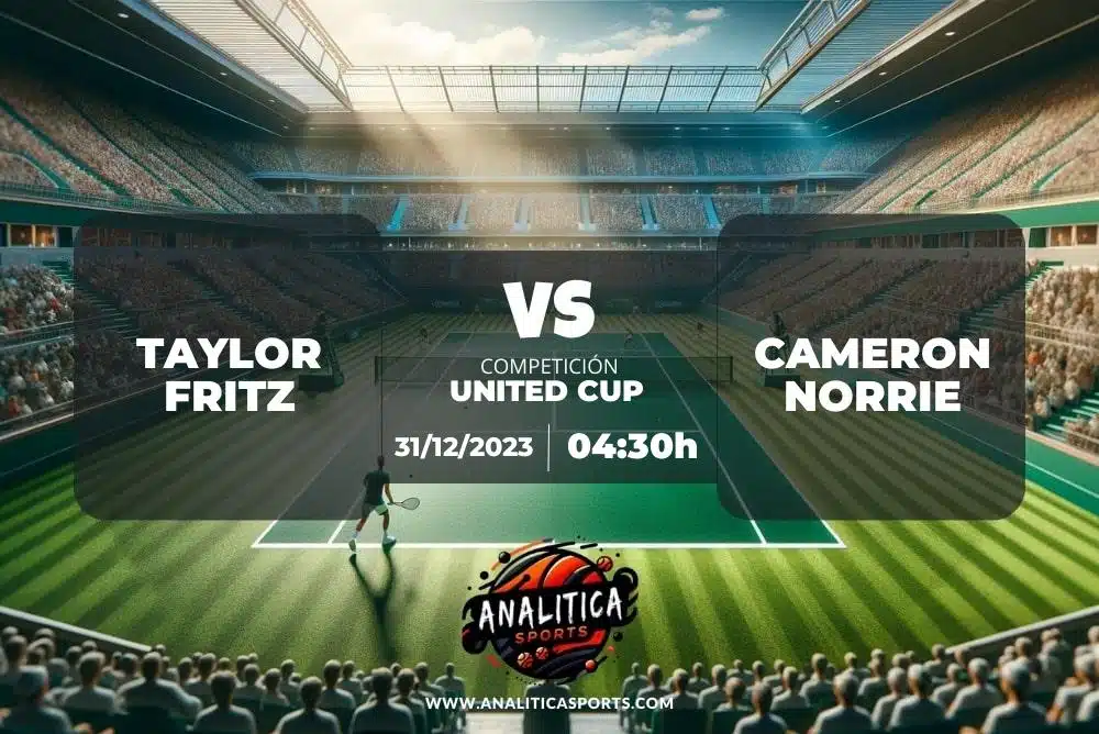 Pronóstico Taylor Fritz – Cameron Norrie | United Cup (31/12/2023)