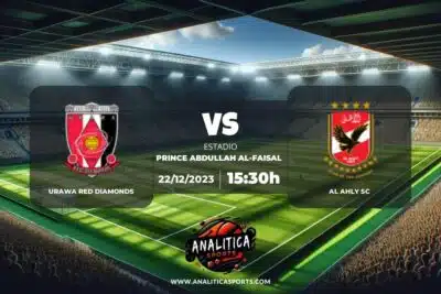 Pronóstico Urawa Red Diamonds – Al Ahly SC | Mundial de Clubes (22/12/2023)