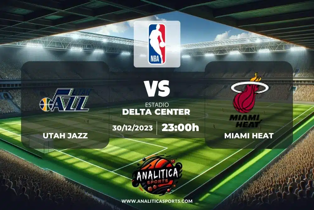 Pronóstico Utah Jazz – Miami Heat | NBA (30/12/2023)