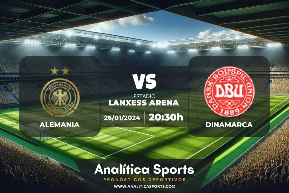 Pronóstico Alemania – Dinamarca | Campeonato Europeo (26/01/2024)