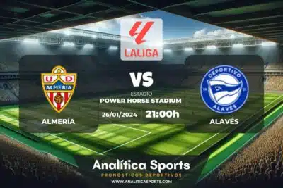 Pronóstico Almería – Alavés | LaLiga EA Sports (26/01/2024)