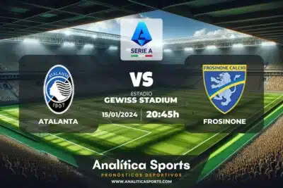 Pronóstico Atalanta – Frosinone | Serie A (15/01/2024)