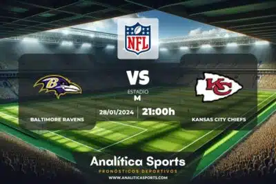 Pronóstico Baltimore Ravens – Kansas City Chiefs | NFL (28/01/2024)