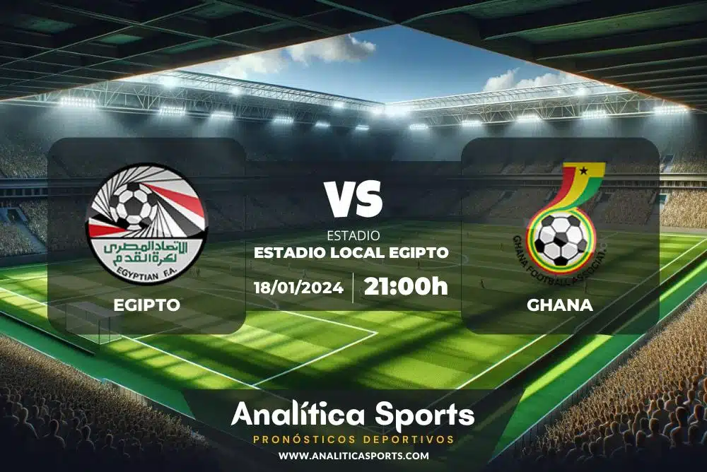 Pronóstico Egipto – Ghana | Copa África (18/01/2024)