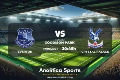 Pronóstico Everton – Crystal Palace | FA Cup (17/01/2024)