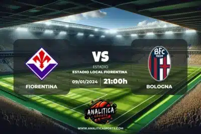 Pronóstico Fiorentina – Bologna | Copa Italia (09/01/2024)