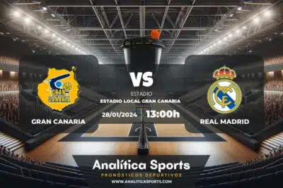 Pronóstico Gran Canaria – Real Madrid | Liga Endesa (28/01/2024)
