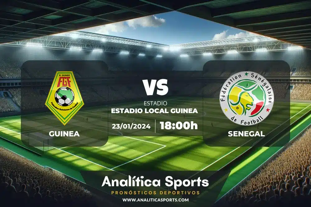 Pronóstico Guinea – Senegal | Copa África (23/01/2024)