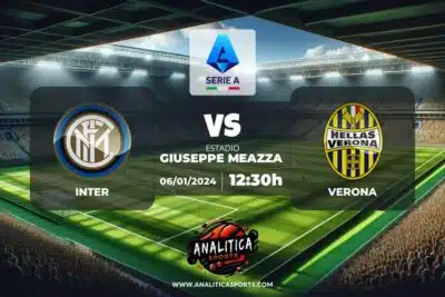 Pronóstico Inter – Verona | Serie A (06/01/2024)