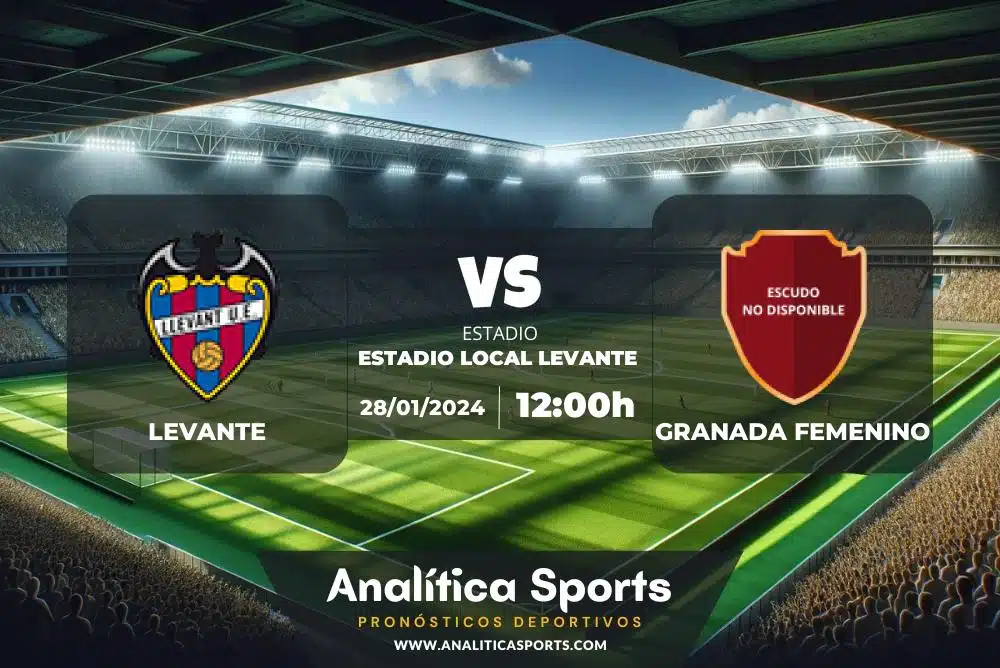 Pronóstico Levante – Granada Femenino | Liga F (28/01/2024)