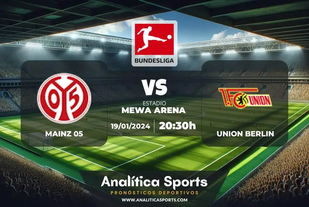 Pronóstico Mainz 05 – Union Berlin | Bundesliga (19/01/2024)