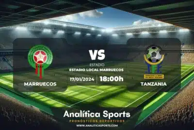 Pronóstico Marruecos – Tanzania | Copa África (17/01/2024)