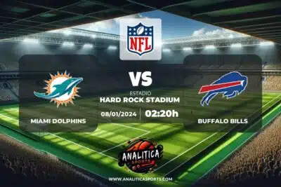 Pronóstico Miami Dolphins – Buffalo Bills | NFL (08/01/2024)