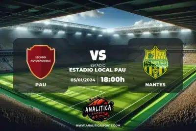 Pronóstico Pau – Nantes | Copa de Francia (05/01/2024)