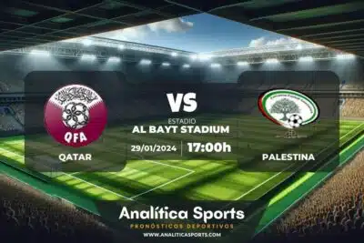 Pronóstico Qatar – Palestina | Copa Asia (29/01/2024)