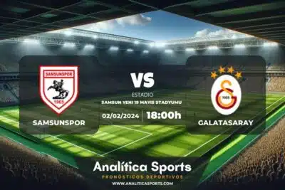 Pronóstico Samsunspor – Galatasaray | Superliga Turquía (02/02/2024)