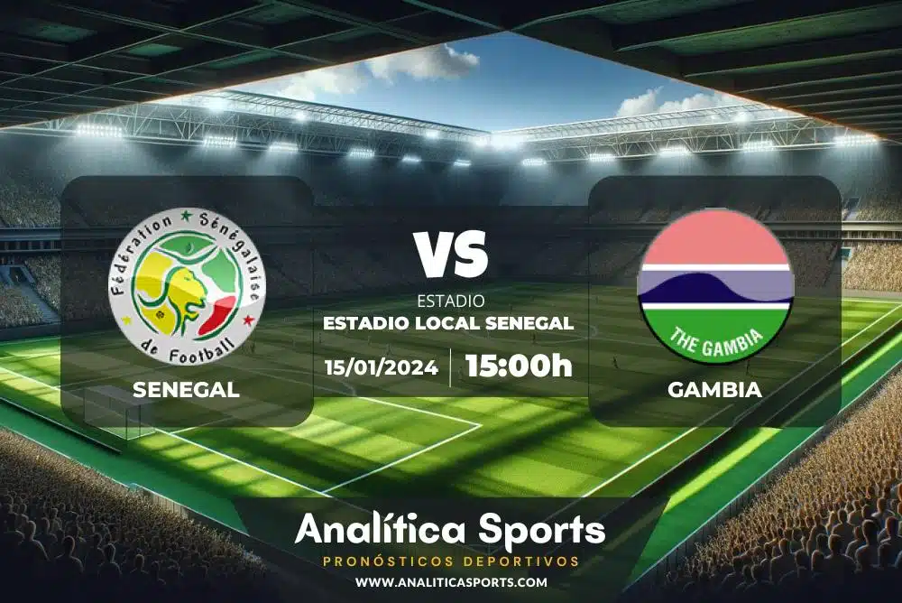 Pronóstico Senegal – Gambia | Copa África (15/01/2024)