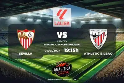 Pronóstico Sevilla – Athletic Bilbao | LaLiga EA Sports (04/01/2024)