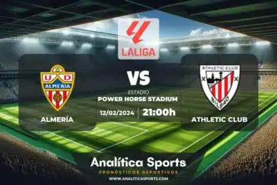 Pronóstico Almería – Athletic Club | LaLiga EA Sports (12/02/2024)