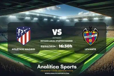 Pronóstico Atlético Madrid – Levante | Liga F (03/02/2024)