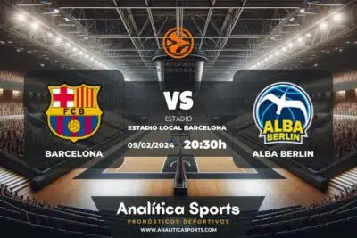 Pronóstico Barcelona – Alba Berlin | Euroliga (09/02/2024)