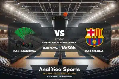 Pronóstico BAXI Manresa – Barcelona | Liga Endesa (11/02/2024)