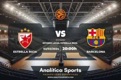 Pronóstico Estrella Roja – Barcelona | Euroliga (02/02/2024)