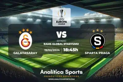 Pronóstico Galatasaray – Sparta Praga | Europa League (15/02/2024)
