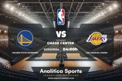 Pronóstico Golden State Warriors – Los Angeles Lakers | NBA (23/02/2024)