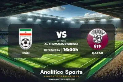 Pronóstico Irán – Qatar | Copa Asia (07/02/2024)