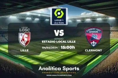 Pronóstico Lille – Clermont | Ligue 1 (04/02/2024)