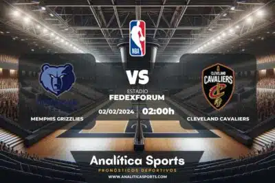 Pronóstico Memphis Grizzlies – Cleveland Cavaliers | NBA (02/02/2024)